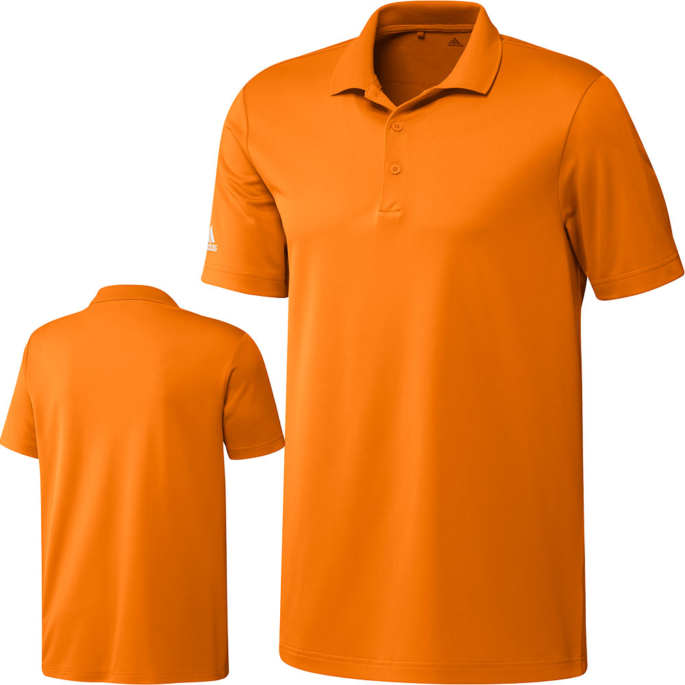 adidas Golf Performance Herren Polo orange - Bekleidung S | Golf & Günstig