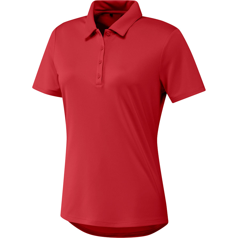adidas Golf Performance Damen Polo rot - Bekleidung L | Golf & Günstig