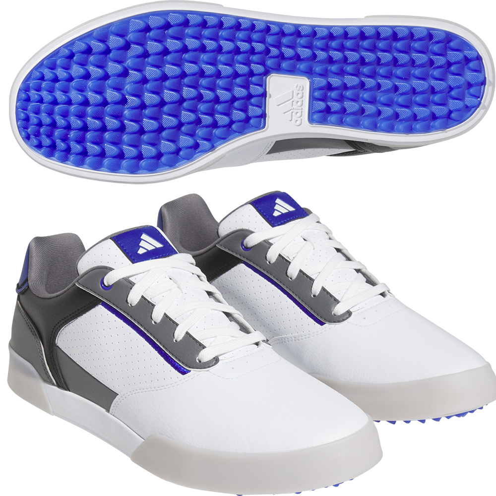 adidas Golf Adicross Retro SL Herrenschuh wei/g/bl - Schuhe 44 2/3 | Golf &  Günstig