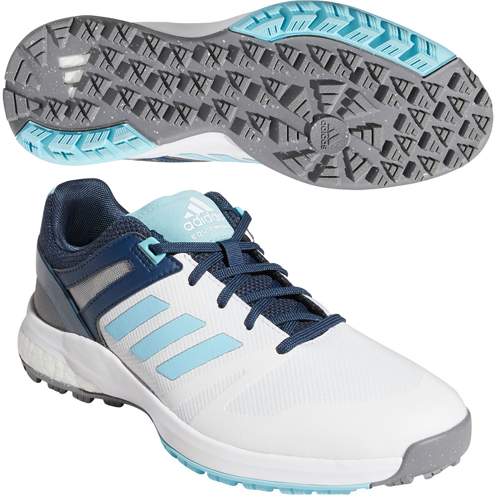 adidas Golf EQT SL spikeless Damenschuh weiss/blau - Schuhe 40 | Golf &  Günstig