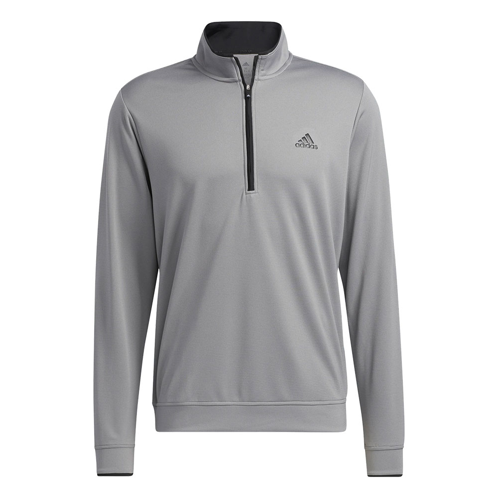 adidas Golf LTWT Herren Sweater 1/4 Zip grau - Bekleidung L | Golf & Günstig