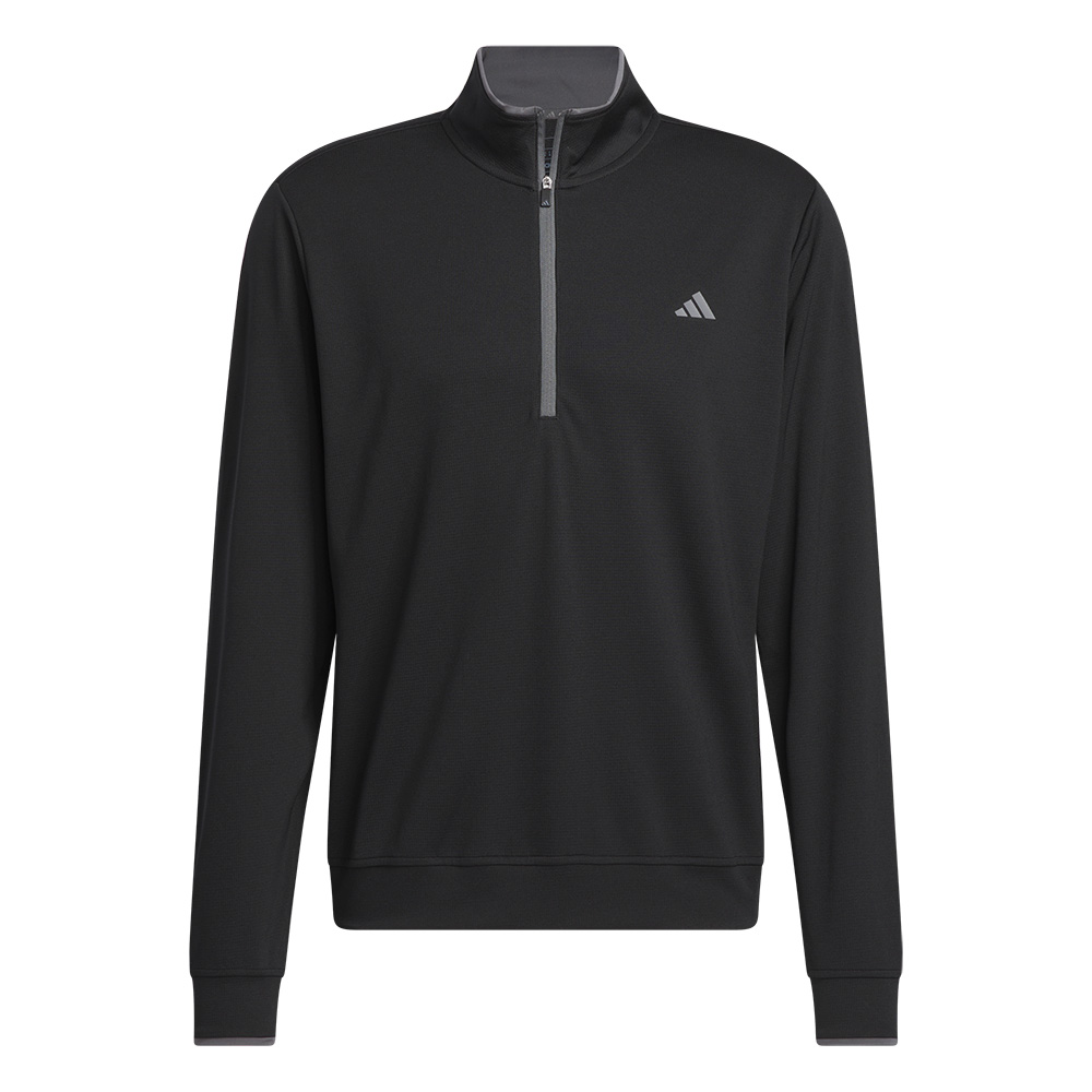 adidas Golf LTWT Herren Sweater 1/4 Zip schwarz - Bekleidung L | Golf &  Günstig