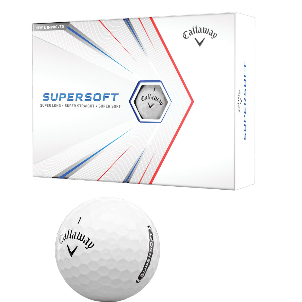 Callaway Supersoft Golfball 12er weiss - Bälle 1 | Golf & Günstig