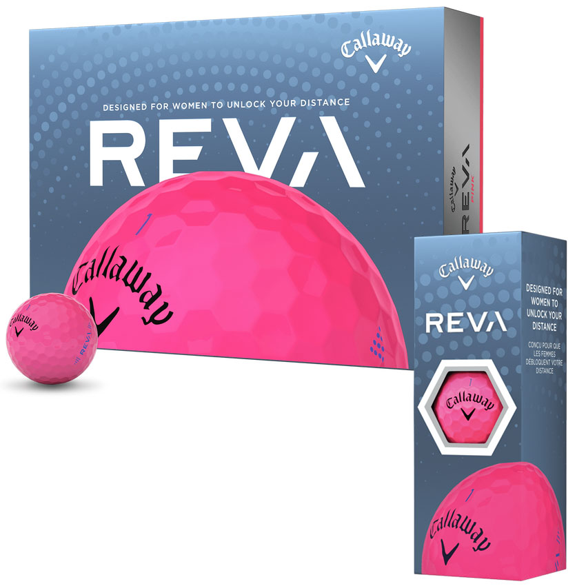 Callaway REVA Damen Golfball 12er pink - Bälle 1 | Golf & Günstig