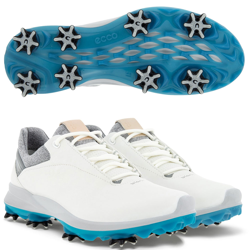 Ecco Biom G3 Damen Gore-Tex weiss/blau Schuhe | Golf &