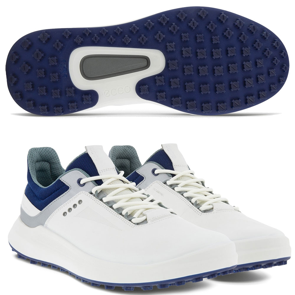 Ecco Golf Core Herrenschuh weiss/navy - Schuhe 43 | Golf & Günstig