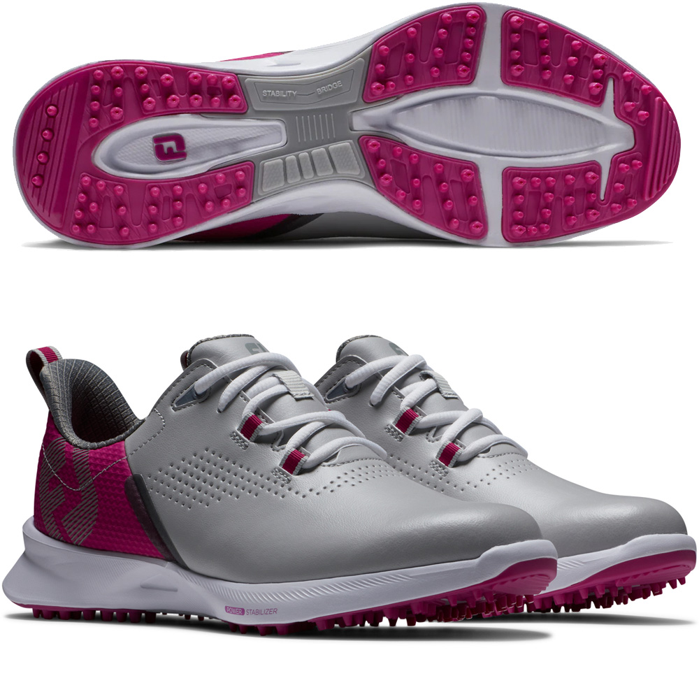 Footjoy Fuel Damen Golfschuh grau/fuchsia - Schuhe 39 | Golf & Günstig