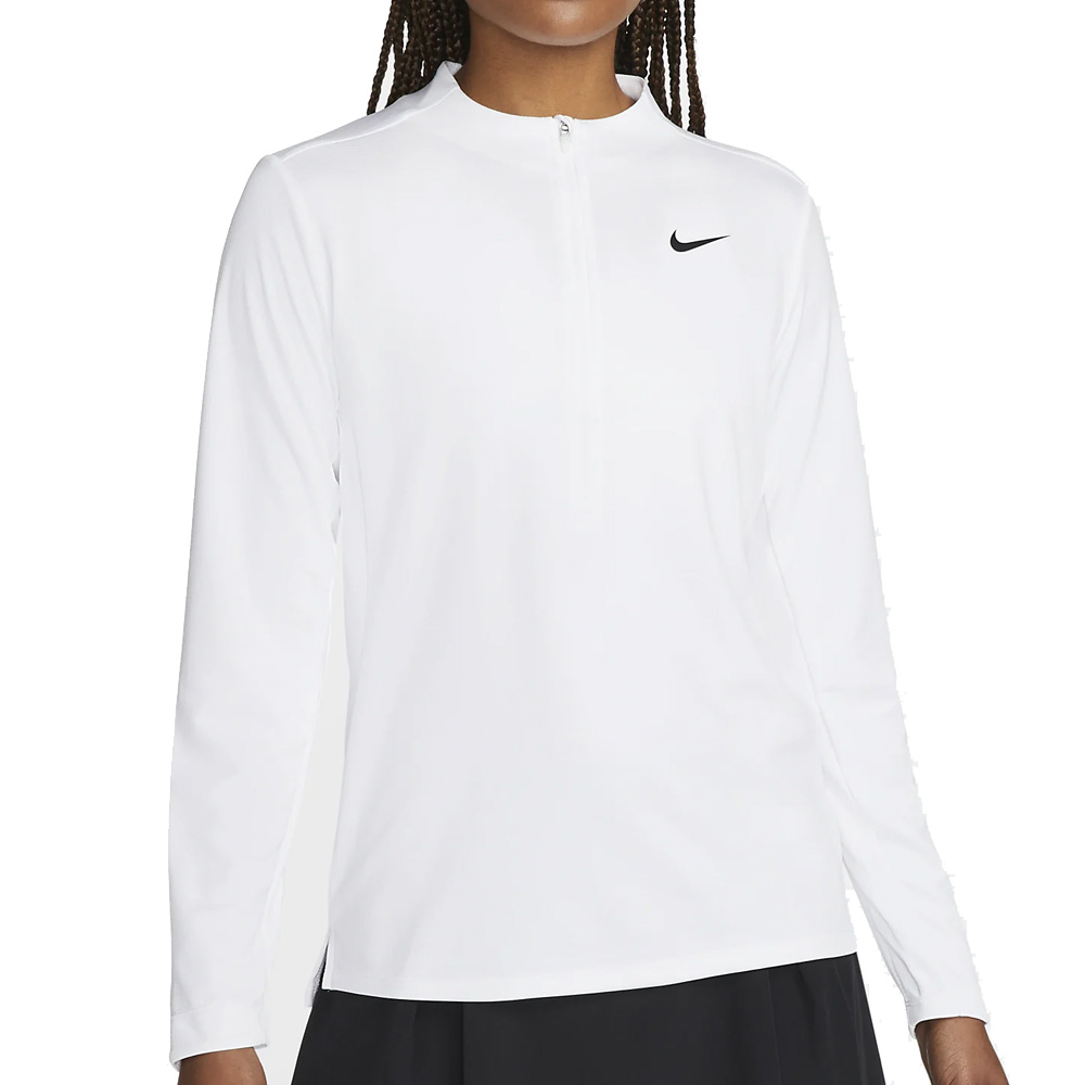 Nike Golf Damen Dri-FIT UV Advantage 1/4 Zip weiss - Bekleidung L | Golf &  Günstig