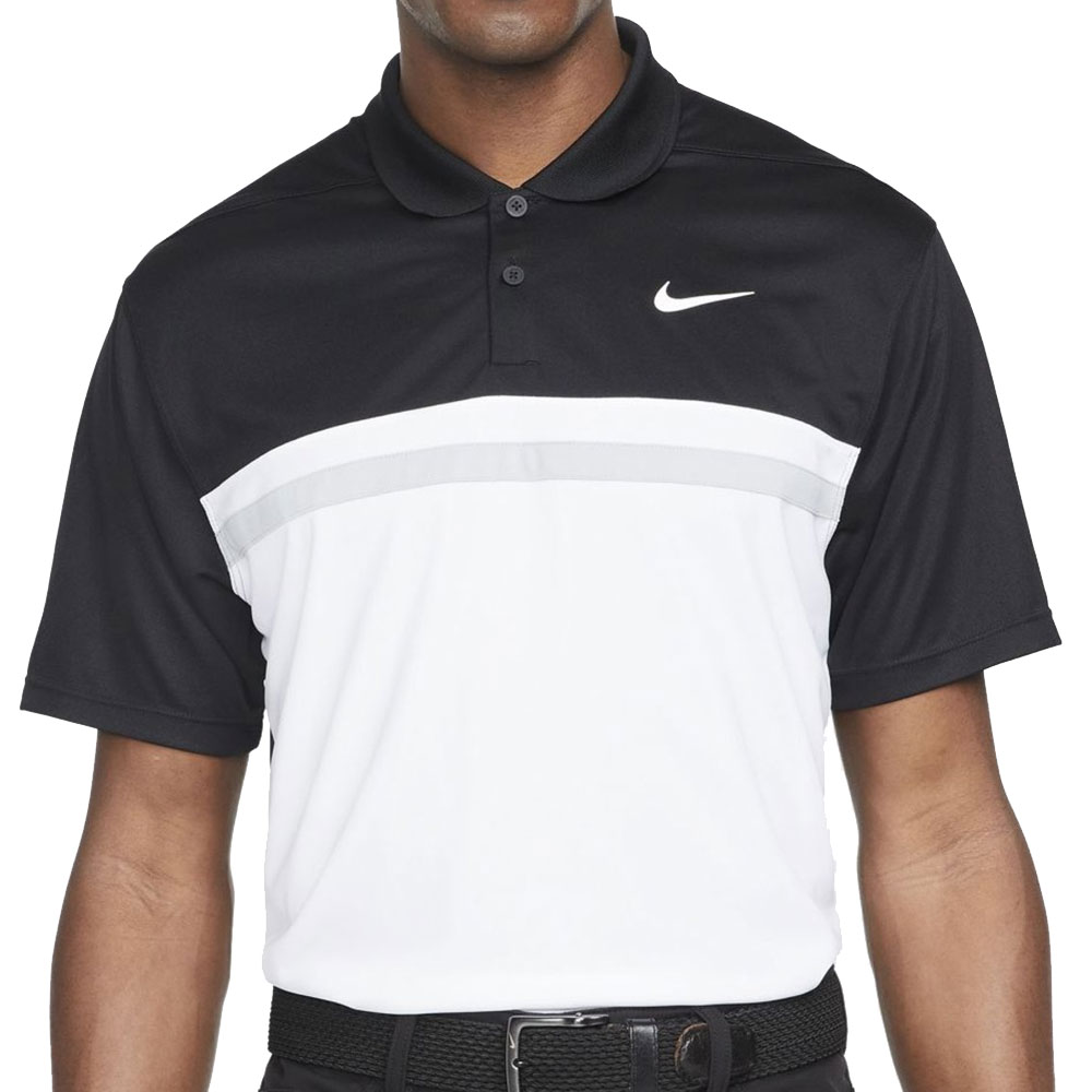 Nike Golf Victory CB Herren Polo (DH0845) schwarz/weiss - Bekleidung L |  Golf & Günstig