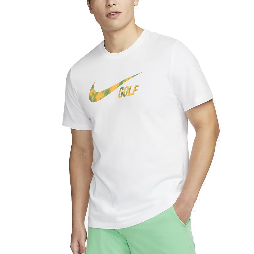 Nike Golf Swoosh T-Shirt weiss - Bekleidung L | Golf & Günstig