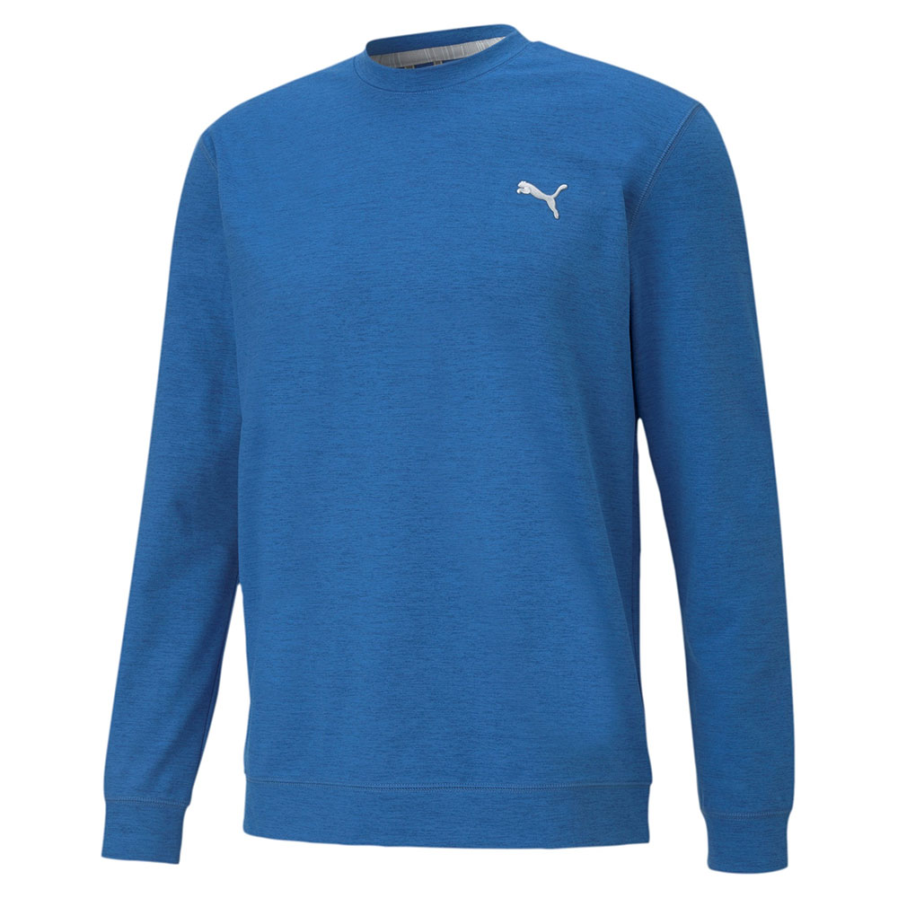 Puma Golf Herren Crewneck Pullover (597596) blau - Bekleidung M | Golf &  Günstig