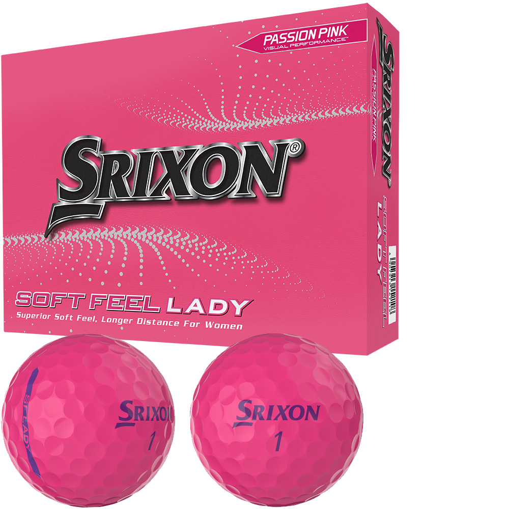 Srixon Soft Feel Lady Golfball 12er pink - Bälle 1 | Golf & Günstig