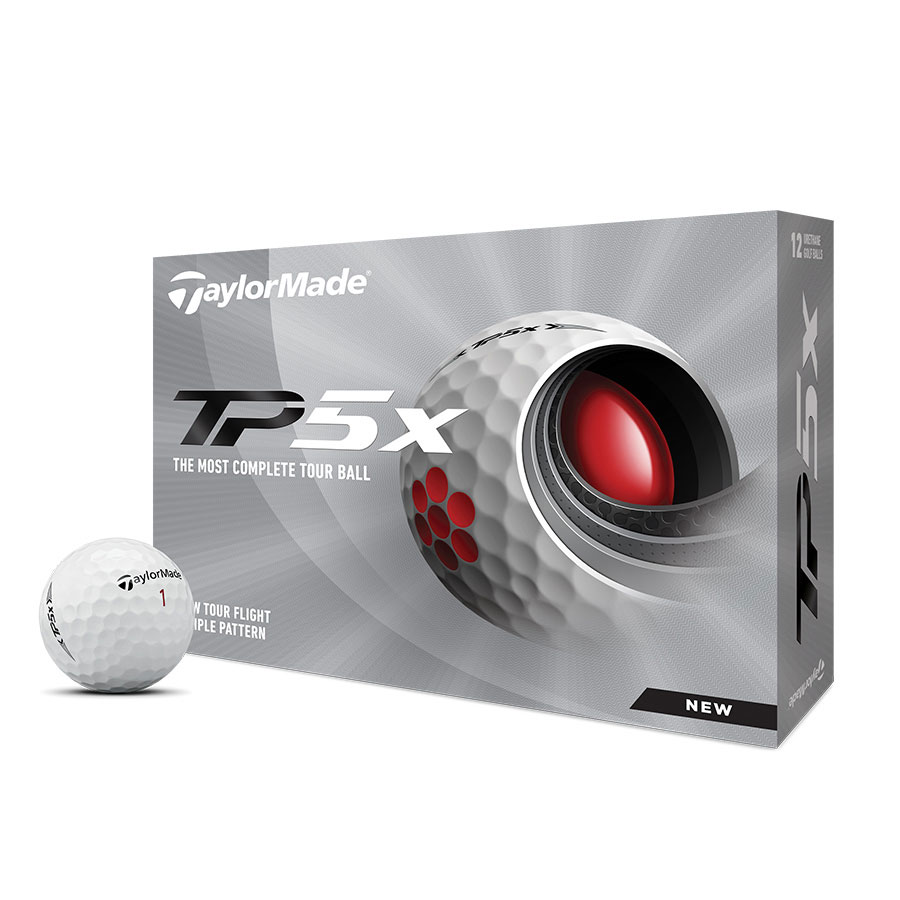 Taylor Made TP5x Golfball 3er - Bälle 1 | Golf & Günstig