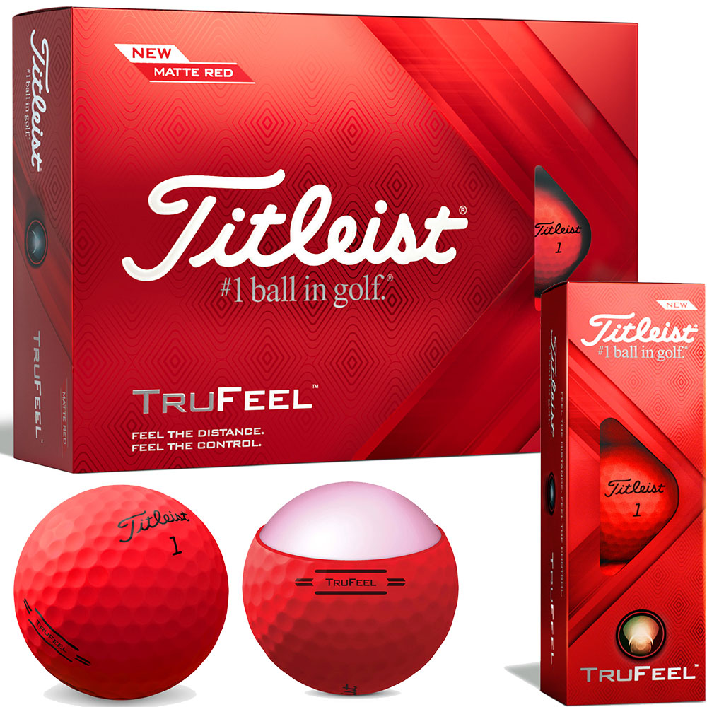 Titleist TruFeel 12er Pack rot - Bälle 1 | Golf & Günstig
