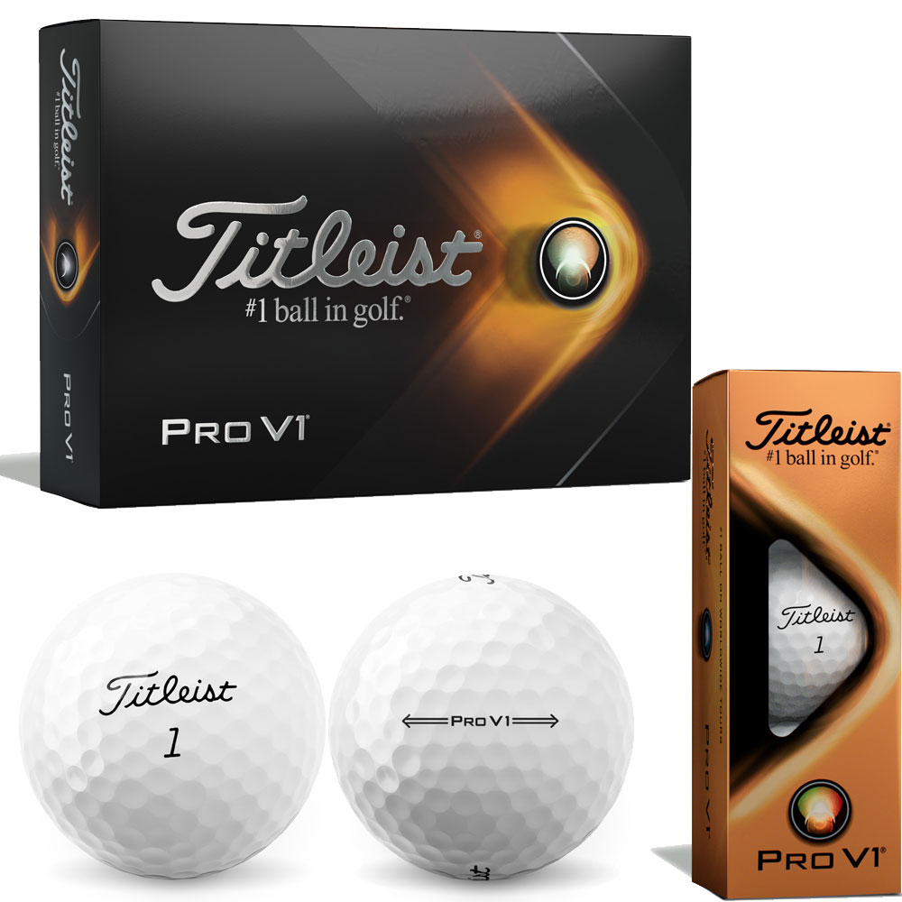 Titleist Pro V1 2021 3er Packung weiss - Bälle 1 | Golf & Günstig