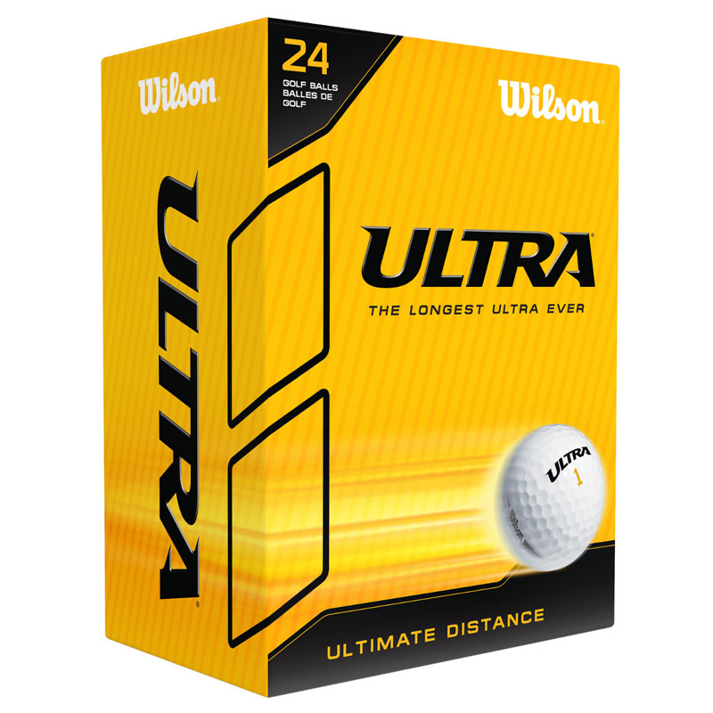 Wilson Golfbälle Ultra weiß 24er Pack - Bälle 1 | Golf & Günstig