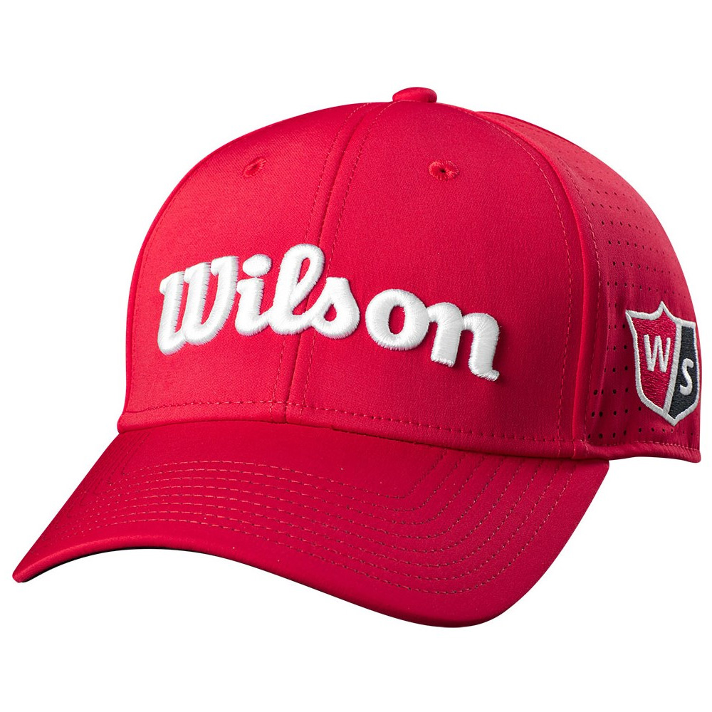 Wilson Staff Performance Mesh Golf Cap rot - Bekleidung 1 | Golf & Günstig