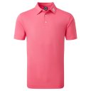 Footjoy Pique Solid Stretch Polo korallenrot