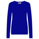 Cashmere & Silk Co. Damen Pullover V-Auschnitt blau