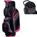 Jucad Sporty Cartbag schwarz/pink