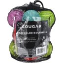 Cougar Distance Golfball 12er Netz bunt