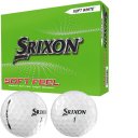 Srixon Soft Feel Golfball 12er weiss
