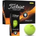 Titleist Pro V1 Golfball 2024 3er Packung gelb