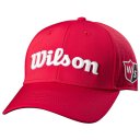 Wilson Staff Performance Mesh Golf Cap rot