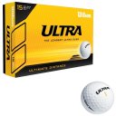 Wilson Golfbälle Ultra weiß 15er Pack