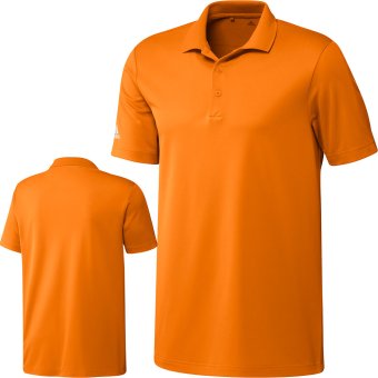 adidas Golf Performance Herren Polo orange XS