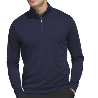 adidas Golf Elevated Herren Sweater 1/4 Zip navy XL