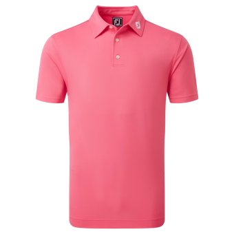 Footjoy Pique Solid Stretch Polo korallenrot L