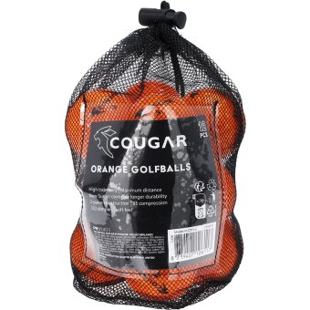 Cougar Distance Golfball 12er Netz orange - 1 1
