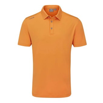 Ping Golf Herren Polo Lindum orange L