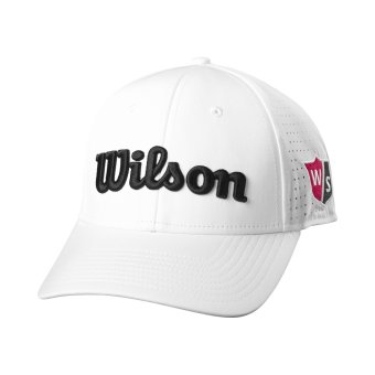 Wilson Staff Performance Mesh Golf Cap weiss 1