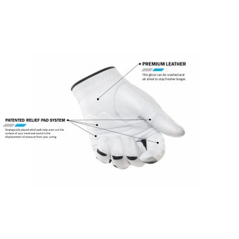 Bionic StableGrip Golfhandschuh Herren weiss - Bekleidung rechte  (Linkshänder) | L | Golf & Günstig