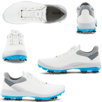 Ecco Biom G3 BOA Damen Golfschuh Gore-Tex weiss/blau - Schuhe 41 | Golf &  Günstig